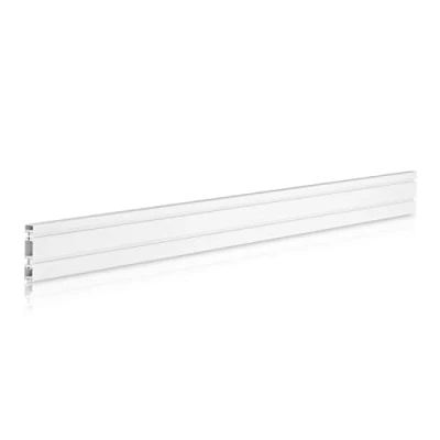 Image de InLine Slatwall 23180A Fixation Murale pour système Panneau en Aluminium Supports d&#039;écran Blanc 1,2 m