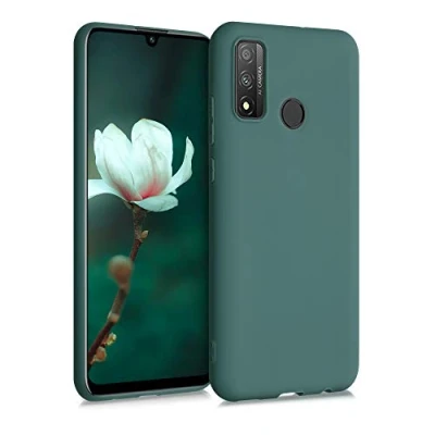 Image de kwmobile Housse Compatible avec Huawei P Smart (2020) Coque de téléphone Protection Souple en Silicone Bleu Vert