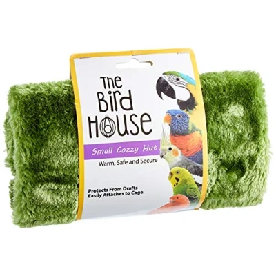 Image de The Bird House Cozzzy Cabane pour Oiseaux Jaune/Vert Taille S