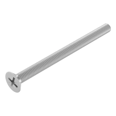 Image de SECCARO Lot de 20 vis à tête fraisée M5 x 65 mm en acier inoxydable V2A VA A2 DIN 965 cruciforme/PZ Filetage complet