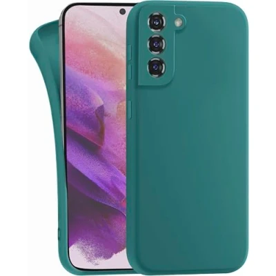 Image de MyGadget Coque pour Samsung Galaxy S21 Plus Case TPU Souple &amp; Soft Cover Protection Extra Fine Légère Étui Coloré Anti Choc et Rayures Olive Vert