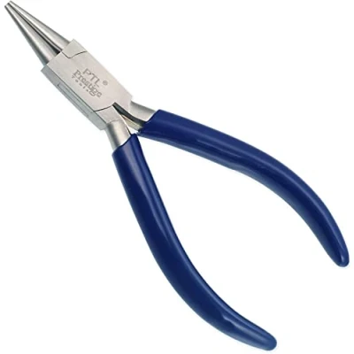 Image de PTL® Pince à bec rond pour la fabrication de bijoux Idées cadeaux Pinces miniatures Outils loisirs et créativité d&#039;art d&#039;artisanat 12,7 cm #