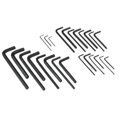 Image de SEALEY S0465 Ensemble de tournevis coudés HEX: 1.5, 2, 2.5, 3, 4, 4.5, 5, 5.5, 6, 7, 8, 9, 10 Acier chrome vanadium 25