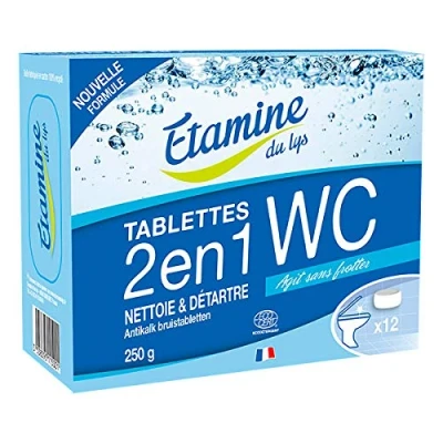 Image de Etamine du Lys Tablettes WC 2 en 1 X12 unité
