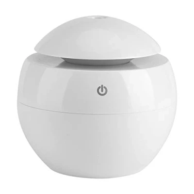 Image de Diffuseur D&#039;arômes 130 ML pour Huiles Essentielles, de Parfum USB, D&#039;aromathérapie à Ultrasons Lumière LED Multicolore(Blanche)