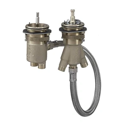 Image de hansgrohe Corps d&#039;encastrement pour thermostatique 2 trous montage sur bord de baignoire, 13550180