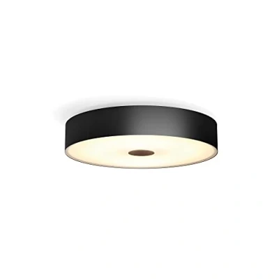 Image de Philips Hue White Ambiance FAIR Plafonnier 39W Noir (télécommande incluse), fonctionne avec Alexa, Google Assistant et Apple Homekit