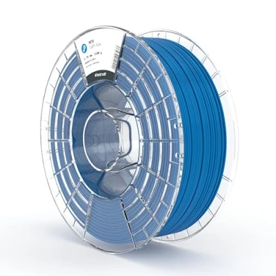 Image de extrudr® PETG Ø 1,75 mm (1,1 kg) &#039;Bleu clair/Cyan&#039; Filament pour imprimante 3D Fabriqué en Autriche Qualité supérieure à un prix équitable