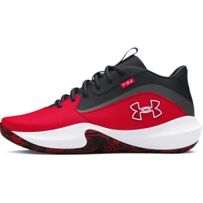Image de Under Armour Performance Lockdown Chaussures de basket, Taille: 44.5, Red Cuir / matière synthétique