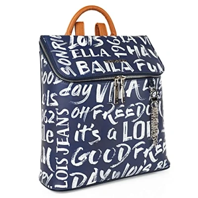 Image de Sac À Dos Femme Élégant Chic Multipoches 316399 Bleu Marine