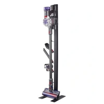Image de Support d&#039;aspirateur VEVOR pour Dyson V6 V7 V8 V10 V11 V15 avec 6 crochets aspirateurs verticaux sans fil