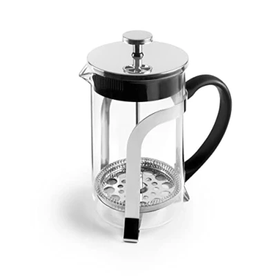Image de Ibili Cafetière à Piston, 600 ml, Borosilicate Et Acier Inoxydable 18/10