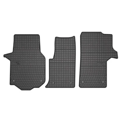 Image de FROGUM 547891 Ensemble de tapis sol Caoutchouc avant 3 noir Sur mesure