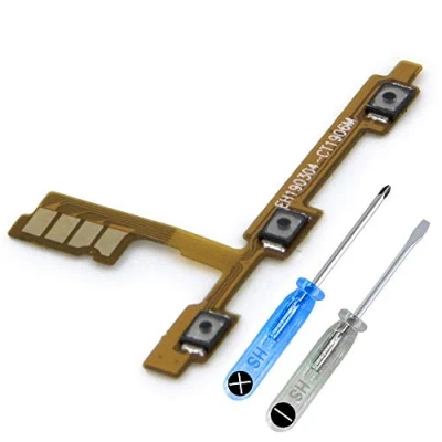 Image de MMOBIEL Bouton Power/Volume Contrôle Compatible avec Huawei P30 Lite New Edition 2020 Marche/Arrêt Nappe Flex Remplacement Incl. Tournevis