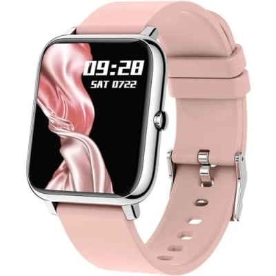 Image de KALINCO Montre Connectée Hommes Femmes Enfant Sport Podometre Moniteur de Sommeil/Fréquence Cardiaque Tension artérielle SpO2 Smartwatch Intelligente Bracelet Connecté pour Android iOS