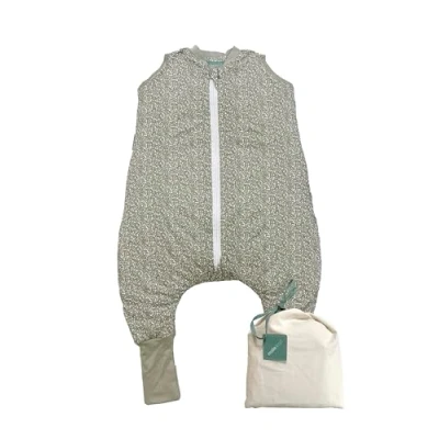 Image de molis&amp;co Gigoteuse pour bébé avec Pieds et Chaussette Tog 2.5 Turbulette Hiver Bébé, Fille Garçon 100% Coton (certifiée OEKO TEX) Elm (2 Ans)
