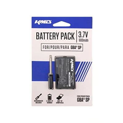 Image de Batterie Rechargeable Lithium Ion 600mAh 3.7V Pour Console Nintendo Game Boy Advance SP GBA
