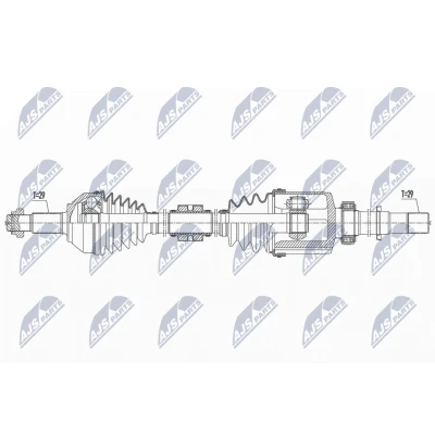 Image de Essieu moteur NTY NPW NS 159
