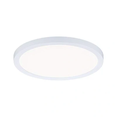 Image de Paulmann 93036 Panneau LED spots encastrés Areo VariFit IP44 Blanc neutre 175 mm rond incl. 1x13 watts éclairage de plafond plastique 4000 K