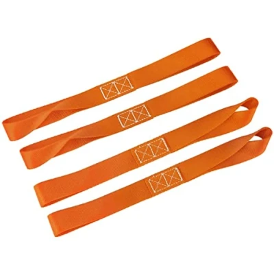 Image de LITTOU KOLOME 1 &quot;x 12&quot; Soft Loops Sangles de Moto 2300 Lbs Break Force remorquage Cordes prévenir Les Rayures ATV Bicyclette (4 pcs)