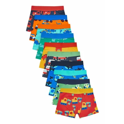 Image de Next 10 PACK Standard Shorty pour enfants, Taille: 7 8a, Bright primary print