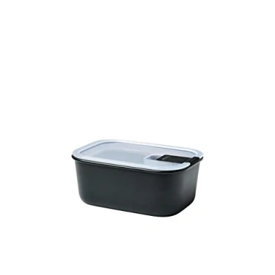 Image de Mepal Boîte de conservation alimentaire EasyClip rangement avec couvercle et fermeture à pression Pour le micro ondes, four vapeur congélateur 700 ml Nordic black