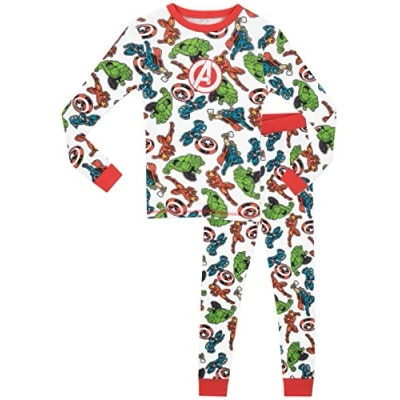 Image de Avengers Marvel Ensemble De Pyjamas Garçon Bien Ajusté 11 a 12 Ans