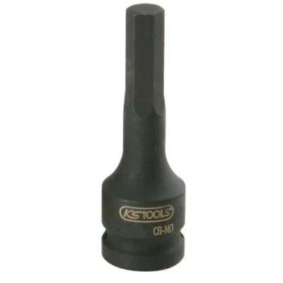 Image de KS TOOLS 911.0929 Clé à douille ISO 1174, DIN 3121 12,0 Acier de molybdène chrom héxagonal intérieur