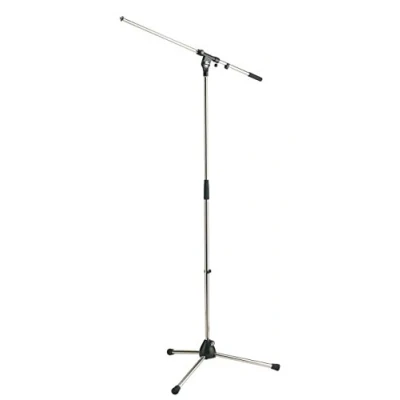 Image de K&amp;M 210/2 Pied perche de micro chrome