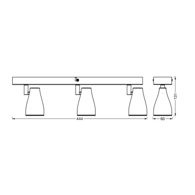 Image de Spot plafonnier LED LEDVANCE PEAR Blanc 12.9W 630lm