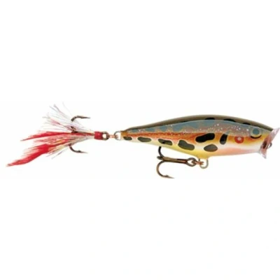 Image de Rapala Leurre de Pêche Skitter Pop Construction Balsa Matériel d&#039;Eau Douce Prof Nage Surface Taille 5cm / 6g Fabriqué en Estonie Frog