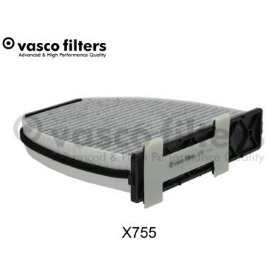 Image de DAVID VASCO X755 Filtre d&#039;habitacle à charbon actif 261 272 44 MERCEDES BENZ: Classe C Berline, Break, E Berline