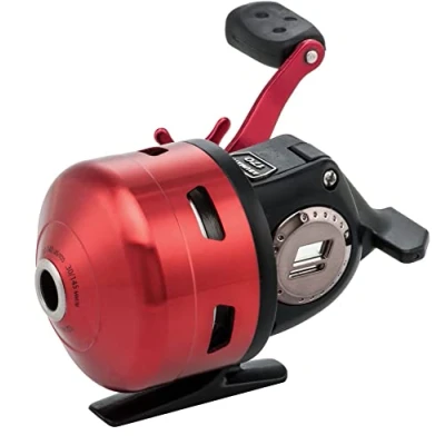 Image de Abu Garcia Abumatic 170 S Synchro Moulinet Pêche Capoté Truite Spinning Eau Douce
