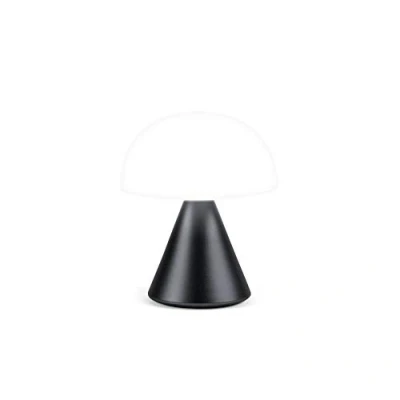 Image de Lexon MINA Mini lampe Champignon sans fil rechargeable, LED à poser ou de chevet, variateur d&#039;intensité, jusqu&#039;à 12h d&#039;autonomie Gris Métallique