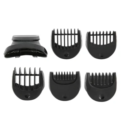 Image de tête de tondeuse électrique à barbe avec 5 pièces ensemble coupe peigne guidage remplacement adapté pour Braun série 3
