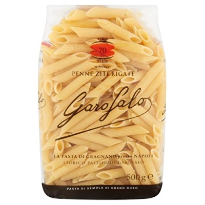 Image de Garofalo Lot de 10 pennes Ziti Rigate x 500 g