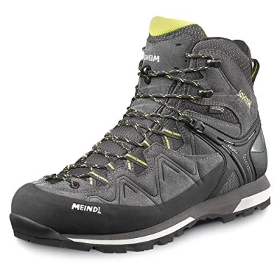 Image de Meindl Femme Chaussure de randonnée, Anthracite Citron, 41.5 EU