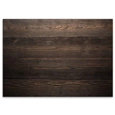 Image de 100 Sets de table chic aspect bois foncé I DIN A3 en papier, napperon, Sous mains, moderne jetables dv_332