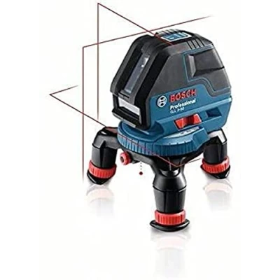 Image de Bosch Professional Niveau laser GLL 3 50 (laser rouge, intérieur, portée : 10 m, 4 piles AA, support rotatif)