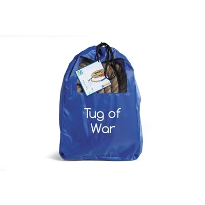 Image de BS Toys Tir À La Corde De Pour Anniversaire D&#039;Enfant Jeux D&#039;Extérieur Partir 8 Ans Longueur 2 Mètres Cordon Avec Sac En Coton Marron Taille Unique