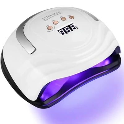 Image de JOFLVA Lampe UV LED Ongles Gel, 380W Professionnel Sèche Automatique, 81 Lampe, Séchage Rapide, Grand LCD Ecran, 4 Minuteries 10s/30s/60s/99s pour Vernis Semi Permanent, Gel et