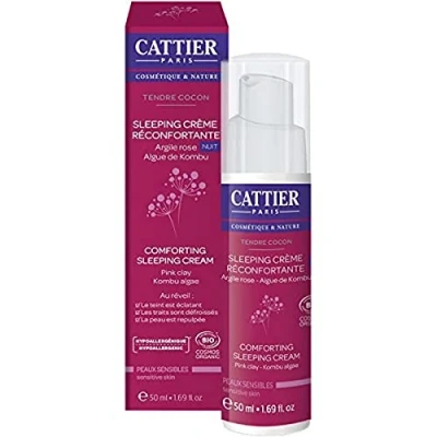 Image de Cattier Sleeping crème réconfortante Argile rose Nuit