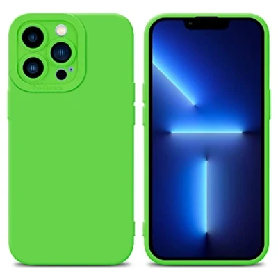 Image de Coque pour Apple iPhone 12 PRO MAX en FLUID VERT Housse de protection Étui silicone TPU flexible Neuf