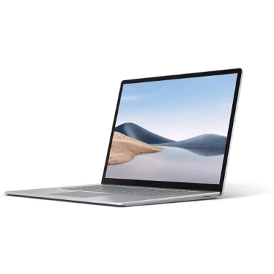 Image de Microsoft Surface Laptop 4 Ordinateur Portable (Windows 10, écran tactile 15&quot;, Processeur AMD R7se, 8 Go RAM, 256 SSD, Clavier Français AZERTY) Platine, finition métal