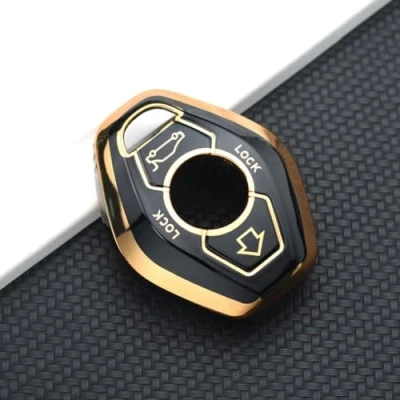 Image de toothgeneric Coque Clé Voiture,Voiture à Télécommande Étui,Coque Protection Voiture, pour BMW E38 E39 E46 E83 E53 E60 E63 E61 E64 E85 E86 M5 325i X3 X5 Z3 Z4 3 5 7 Series