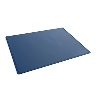 Image de DURABLE Sous main antidérapant avec rabat transparent 53 x 40 cm en polypropylène Bleu foncé 722007