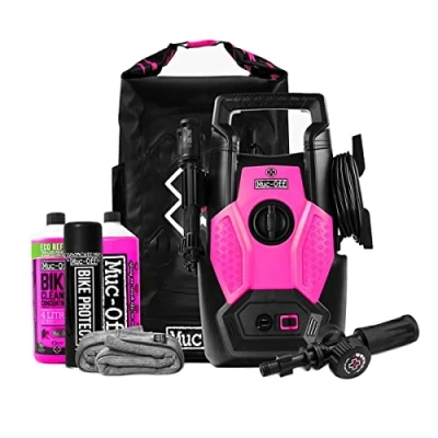 Image de Muc Off Ensemble Nettoyeur Haute Pression Vélos le Premier au Monde Comprend Nettoyant pour Vélos, Spray de Protection et davantage !