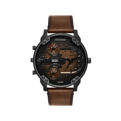 Image de Diesel Hommes Analogique Quartz Montre avec Bracelet en Cuir DZ7492