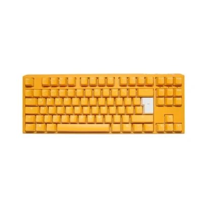 Image de Clavier Gaming TKL DUCKY One 3 Yellow Rétroéclairage RGB LED Mécanique USB