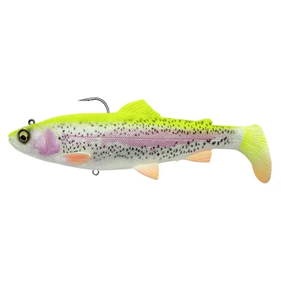 Image de Savage Gear 4D Trout Rattle Shad 12,5cm 35gr Medium Sinking Lemon